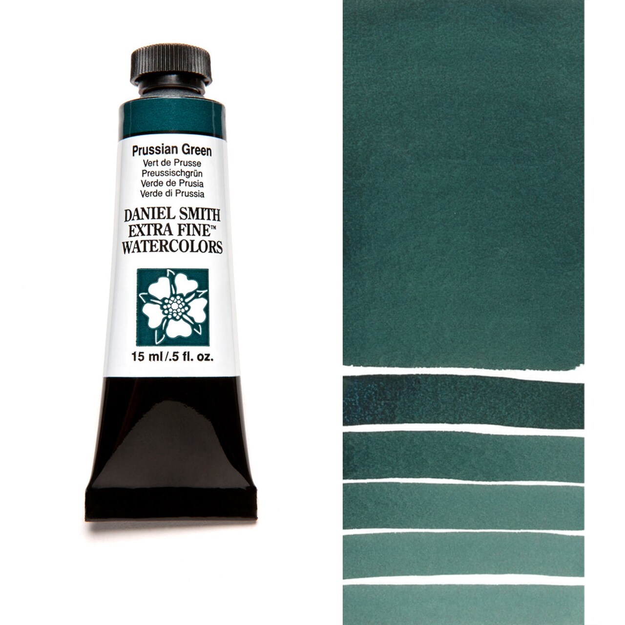 Daniel Smith Extra Fine Watercolors - Prussian Green, 5 ml Tube